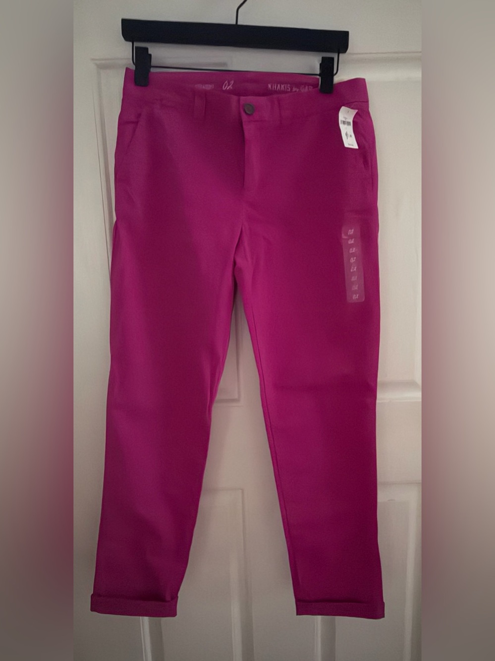 GAP Khakis Bright Fuchsia Chino Pants Sz 2